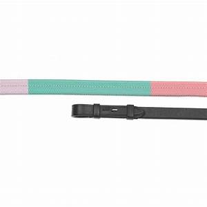 Shires Aviemore Rubber Grip Training Reins Bk 48`x5/8