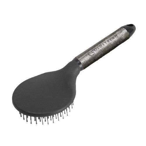 ColdStream Shine Mane And Tail Brush Black/Silver