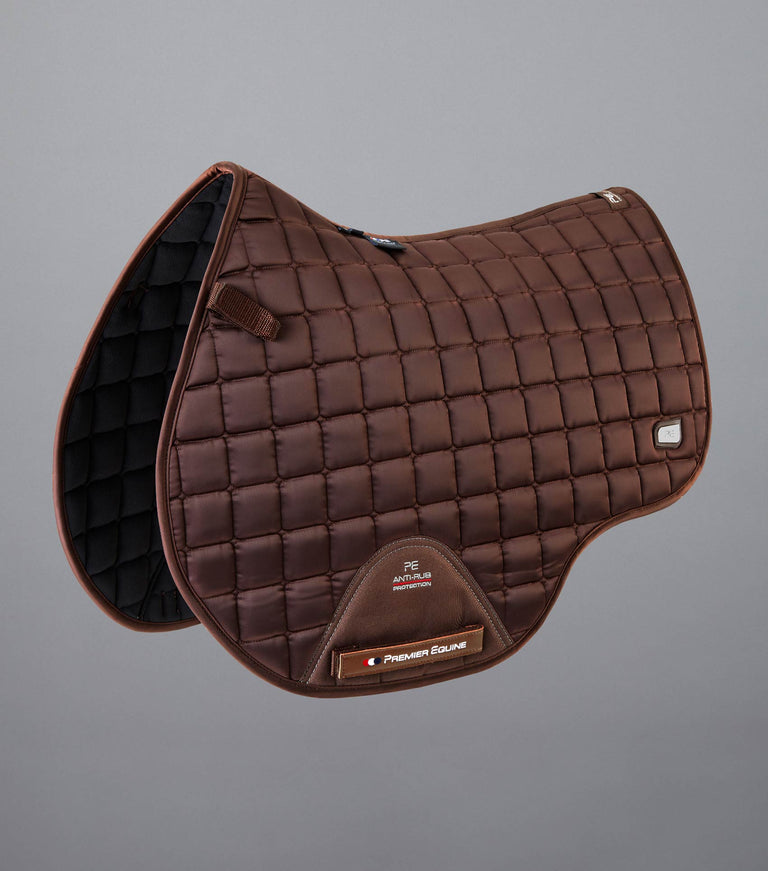 Premier Equine Alberta CC Satin GP/Jump Square Saddle Pad Full