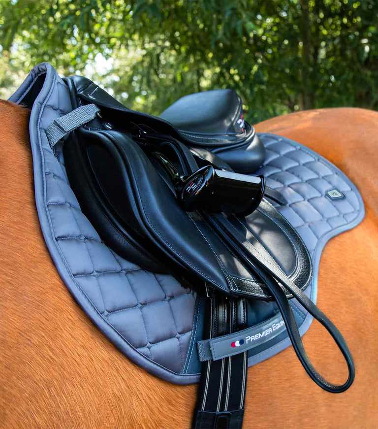 Premier Equine Alberta CC Satin GP/Jump Square Saddle Pad Full
