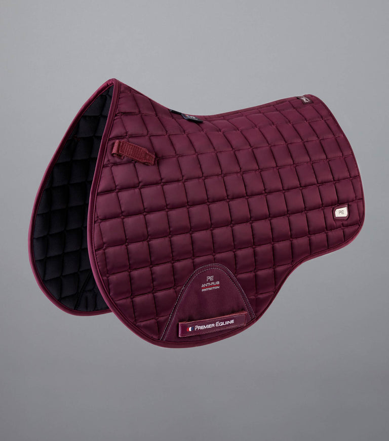 Premier Equine Alberta CC Satin GP/Jump Square Saddle Pad Full
