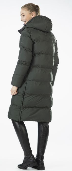 HKM Preston Long Riding Coat Green