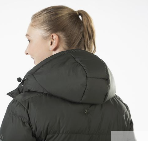 HKM Preston Long Riding Coat Green