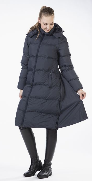 HKM Preston Long Riding Coat Green