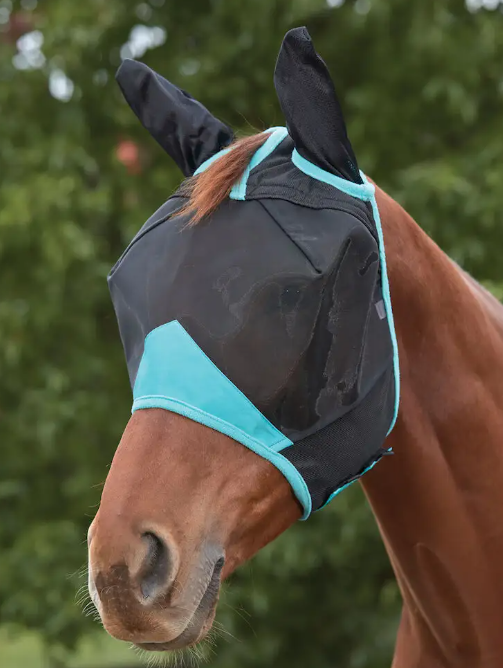 Weatherbeeta ComFiTec Deluxe Fine Mesh Mask With Ears Mini Pony
