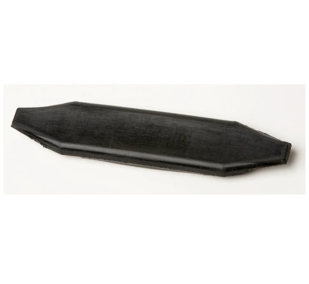 Black Rubber Curb Chain Guard