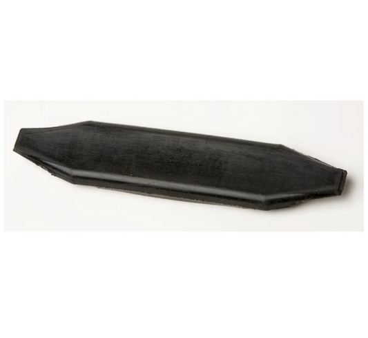 Black Rubber Curb Chain Guard