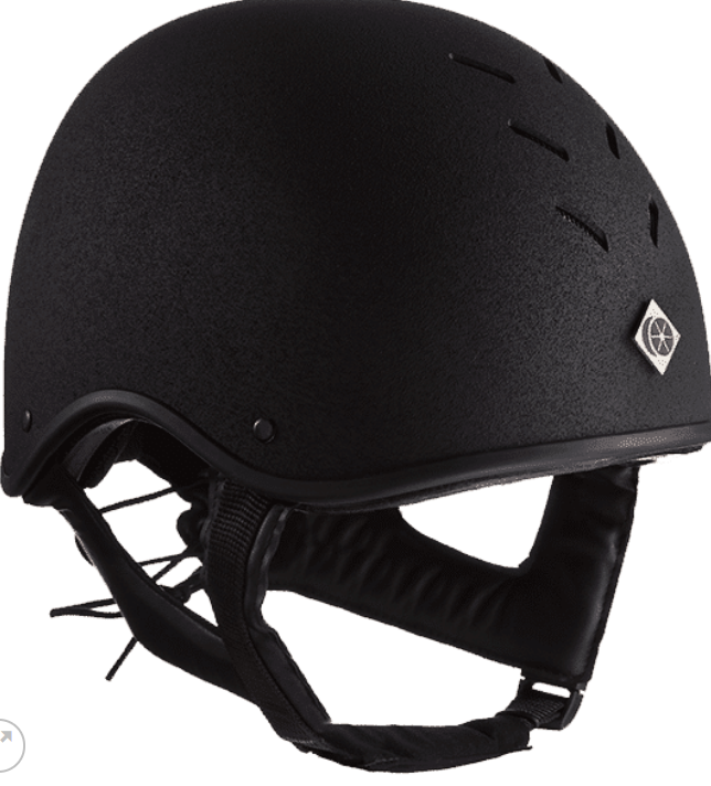 Charles Owen MS1 Pro with MIPS Jockey Skull Black