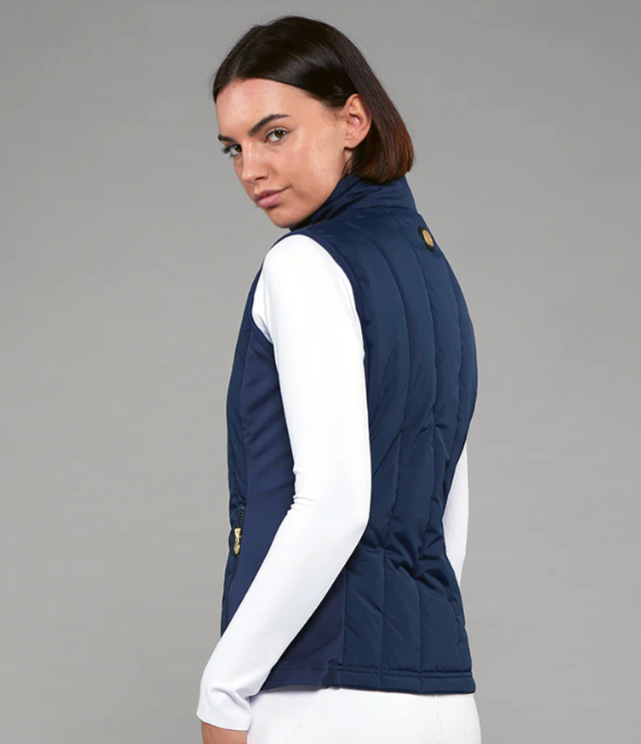 Toggi Leighton Womens Hybrid Gilet Navy