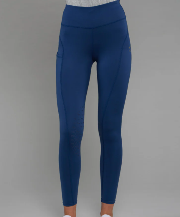 Toggi Sculptor Curzon Womens Riding Tights Deep Blue