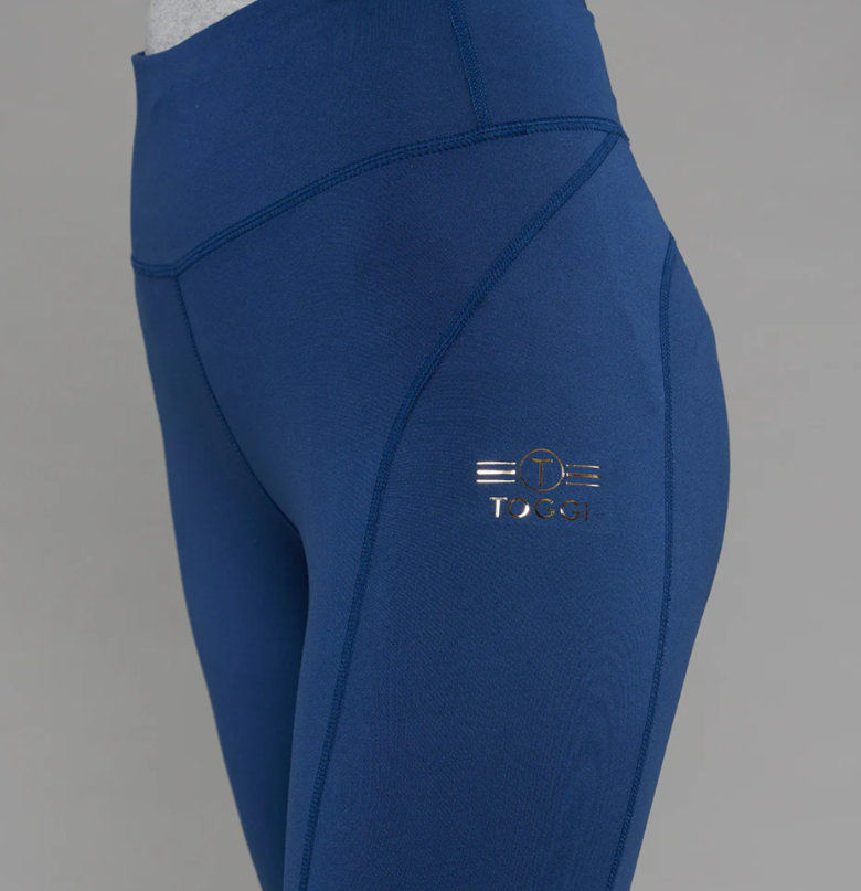 Toggi Sculptor Curzon Womens Riding Tights Deep Blue