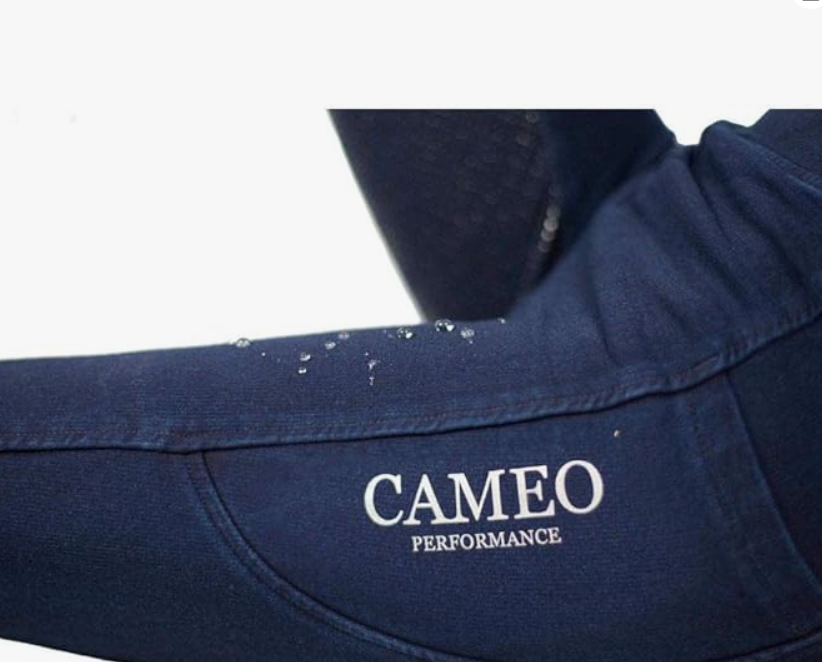 Cameo Water Repellent Denim Riding Tights