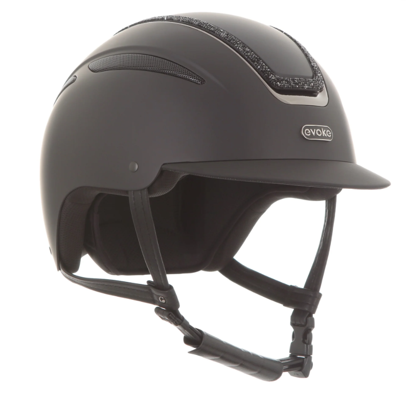 Evoke Callisto Classic Peak Black Black Crystal Frame