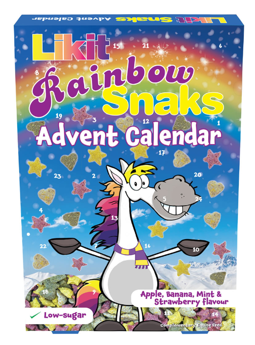 Likit Rainbow Snaks Horse Advent Calendar