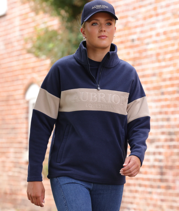 Shires Aubrion Equestrian Quarter Zip Fleece