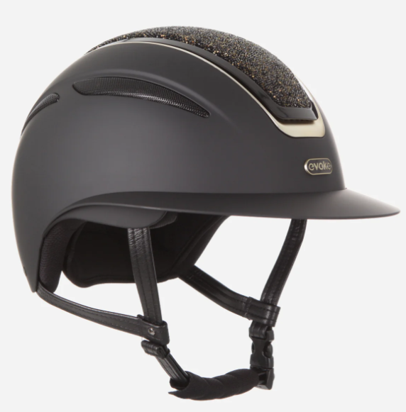 Evoke Callisto Wide Peak Black Gold Crystal