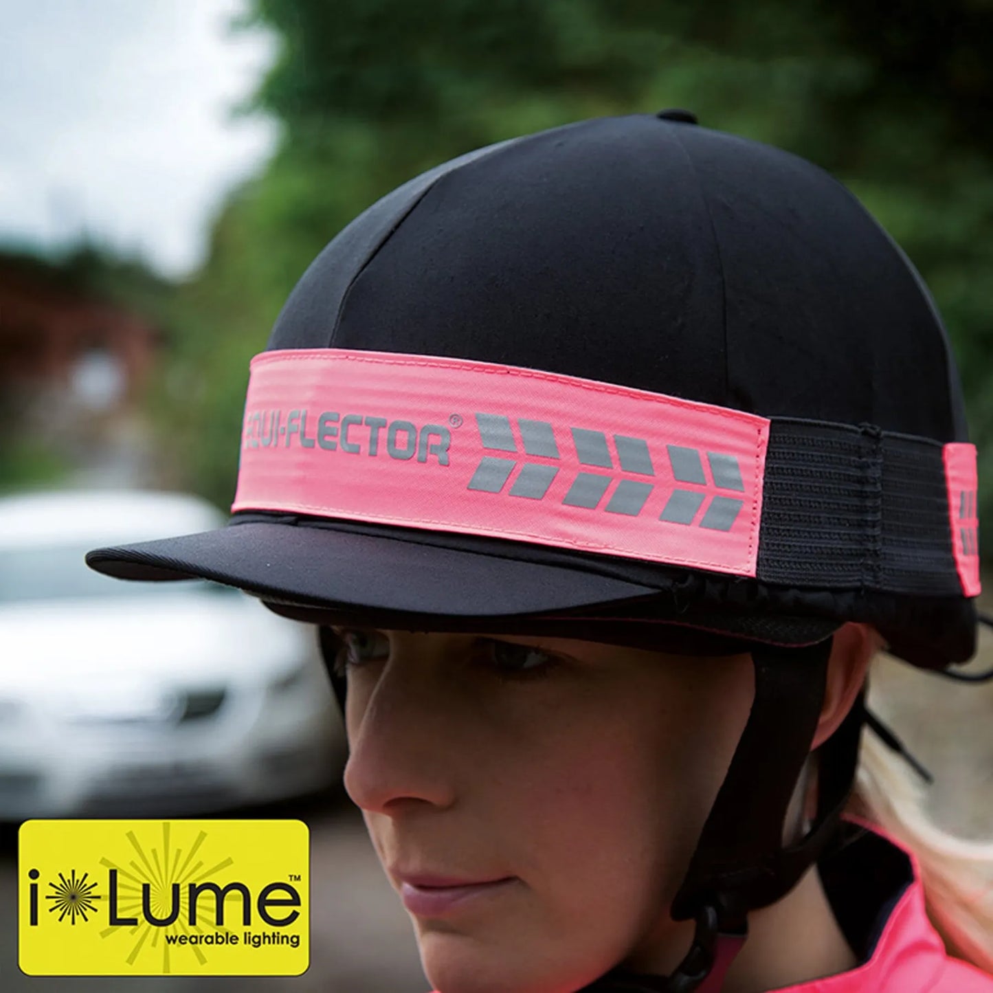 Equi-Flector Flashing Hi Viz Hat Band