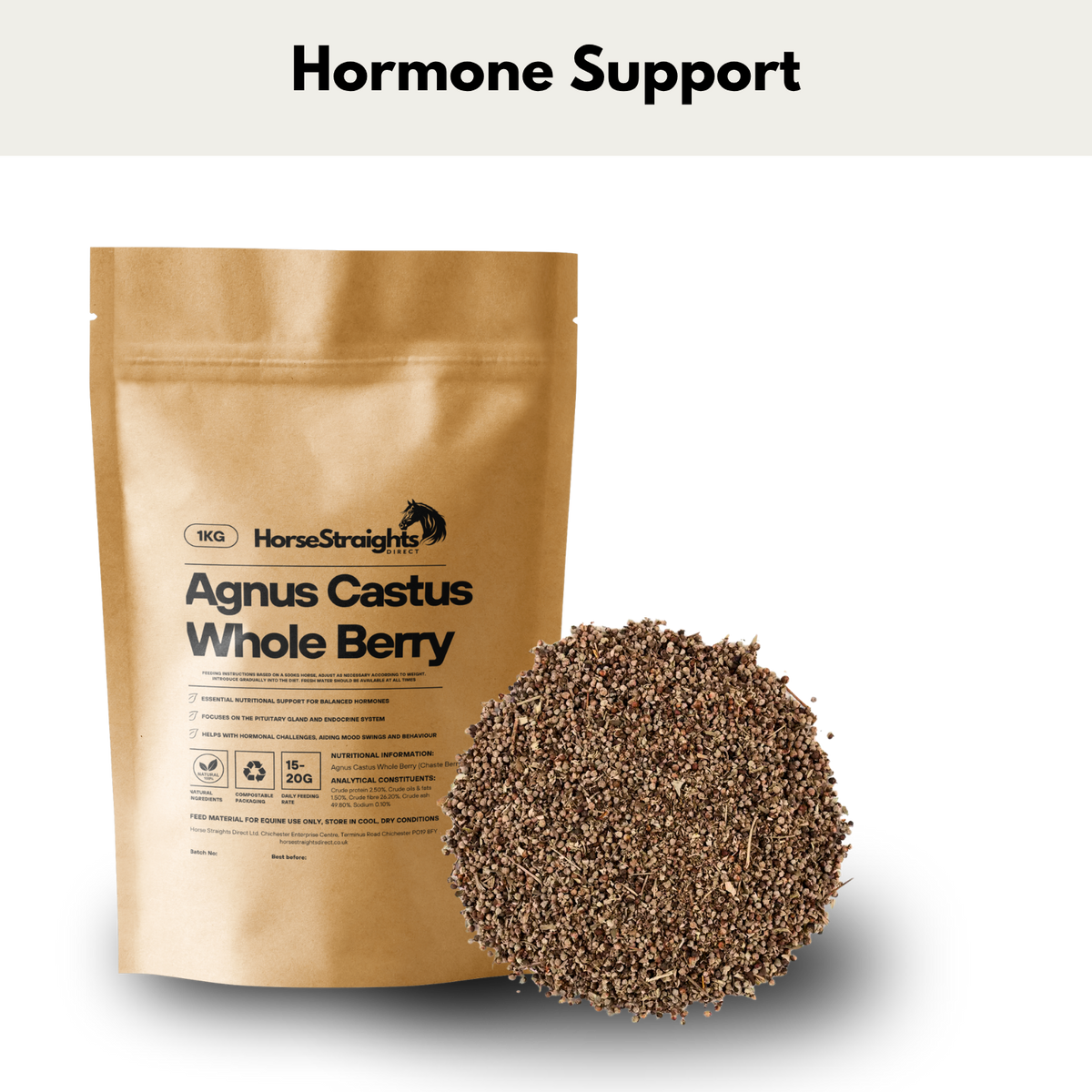 Agnus Castus - Chaste Tree - Whole Berry