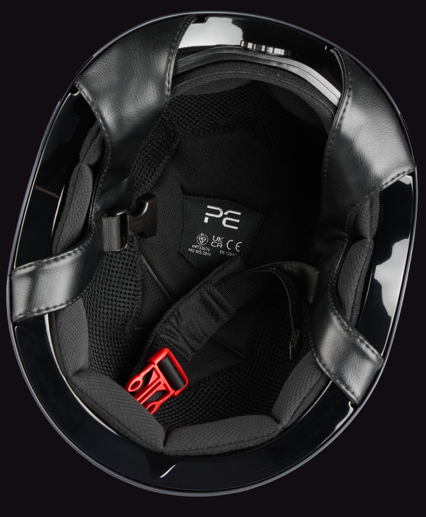 Premier Equine Artemis Gloss Jockey Skull Space Black