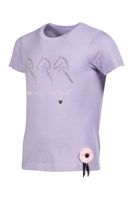 HKM Hobby Horse Junior Short Sleeve Tee - Lavender