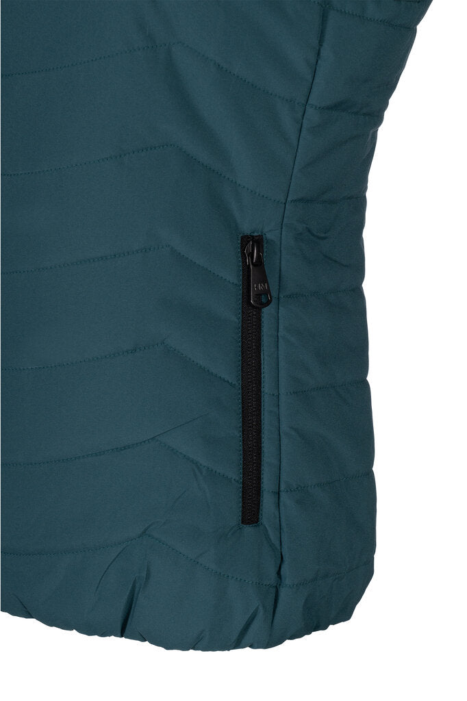 HKM Heated Gilet Vest Petrol