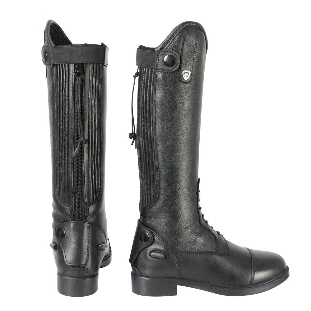 Hy Equestrian Black Scarlino Field Riding Boots