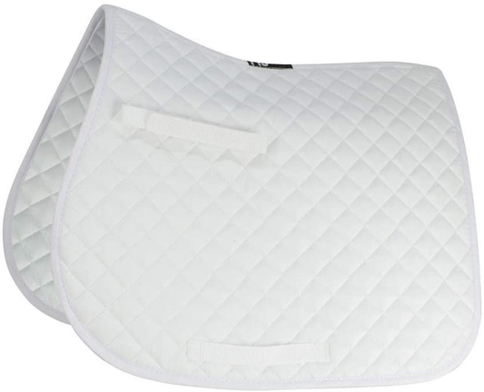 Hy Speed Showjump Saddlepad Pony White