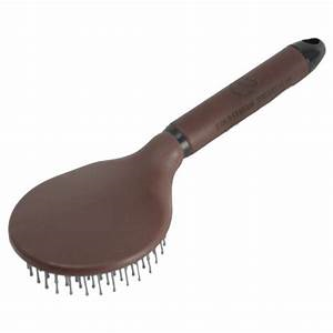 Coldstream Faux Leather Mane & Tail Brush Brown/Black