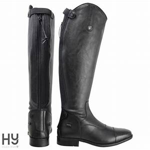 Hy Equestrian Terre Riding Boots - Black - 38 Wide