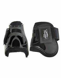 Elico Memory Foam Fetlock Boots Black