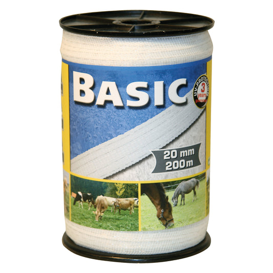 Corral Basic Fencing Tape 200m x 20mm