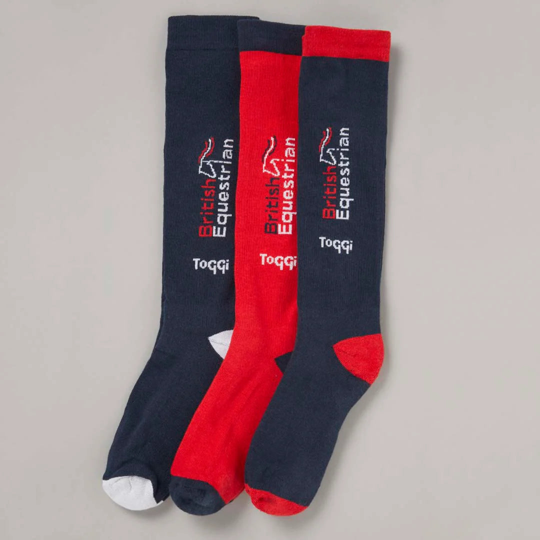 Toggi GBR Eco 3 Pack Socks