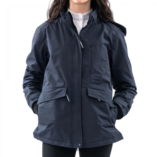 John Whitaker Westerdale Waterproof and Windproof Coat Navy