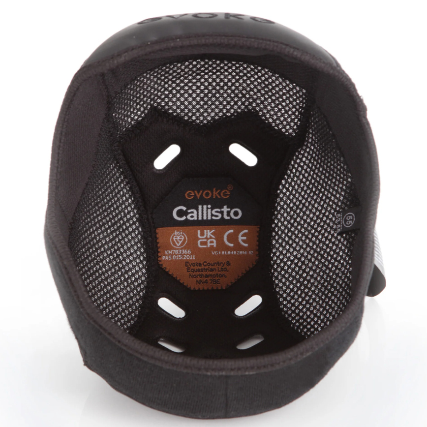 Callisto Removeable Crown Padded Helmet Liner