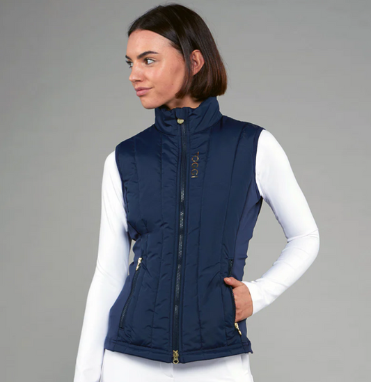 Toggi Leighton Womens Hybrid Gilet Navy