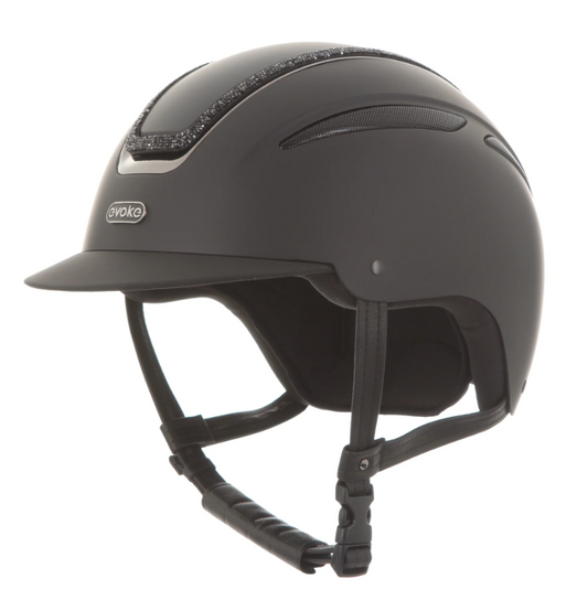 Evoke Callisto Classic Peak Black Black Crystal Frame
