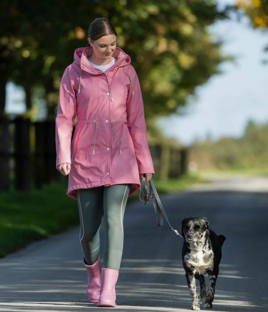 HKM Ohio Riding Jacket Rose Pink