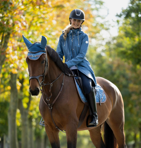 HKM Ohio Riding Jacket Smokey Blue