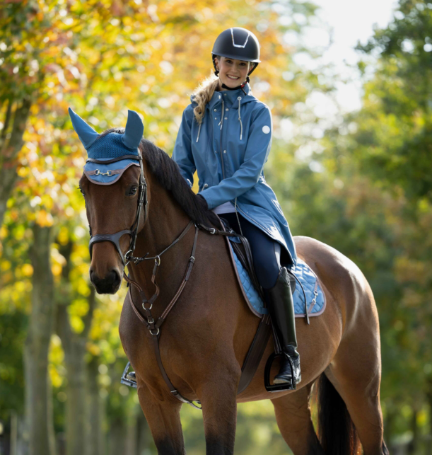 HKM Ohio Riding Jacket Smokey Blue