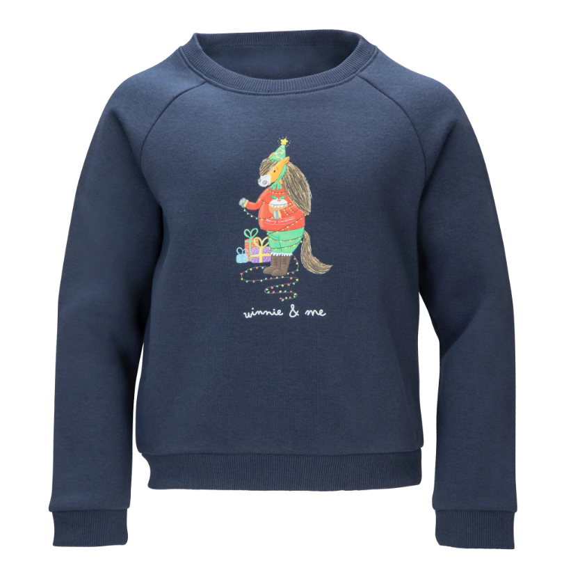 Shires Winnie & Me Festive Sweatshirt - Child