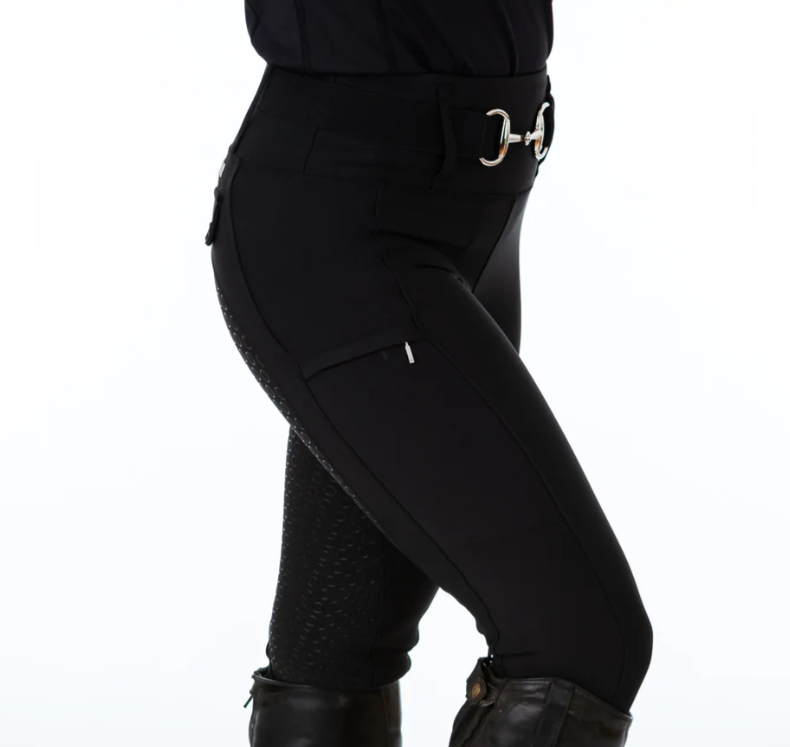 Uhlan Black Full Seat Breggings