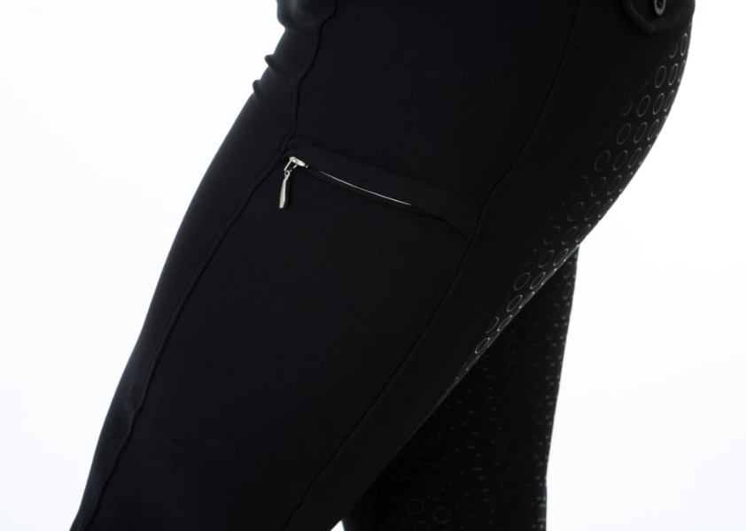 Uhlan Black Full Seat Breggings