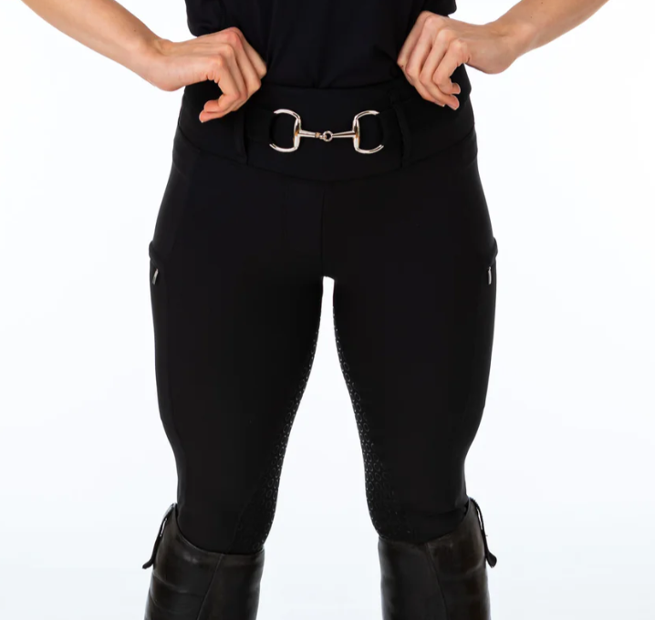 Uhlan Black Full Seat Breggings