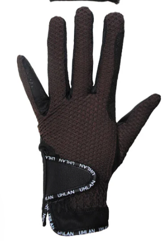 Uhlan Unisex Mesh Grip Horse Riding Gloves