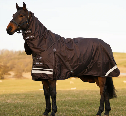 Uhlan Faux Fur Lined Detachable Neck Turnout Rug 1680 Denier