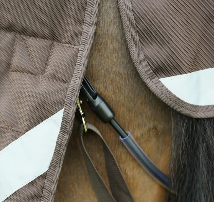 Uhlan Faux Fur Lined Detachable Neck Turnout Rug 1680 Denier