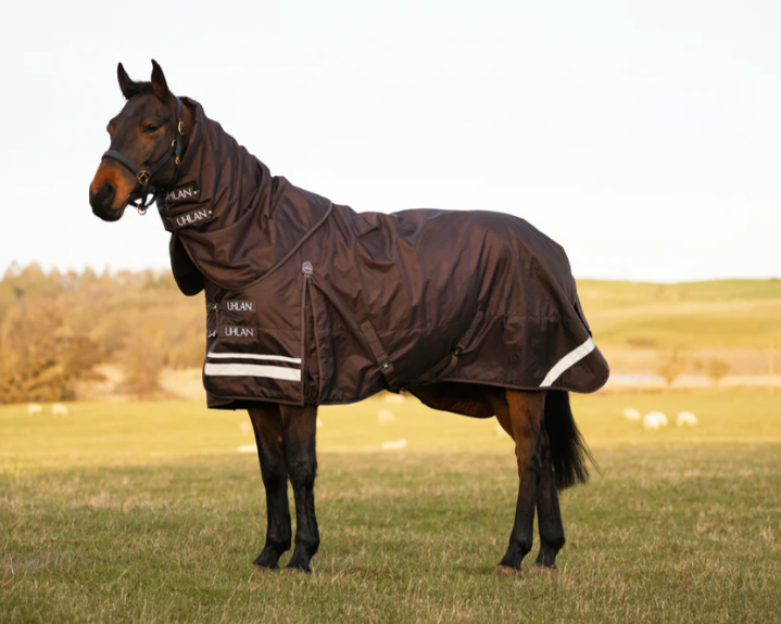 Uhlan Faux Fur Lined Detachable Neck Turnout Rug 1680 Denier