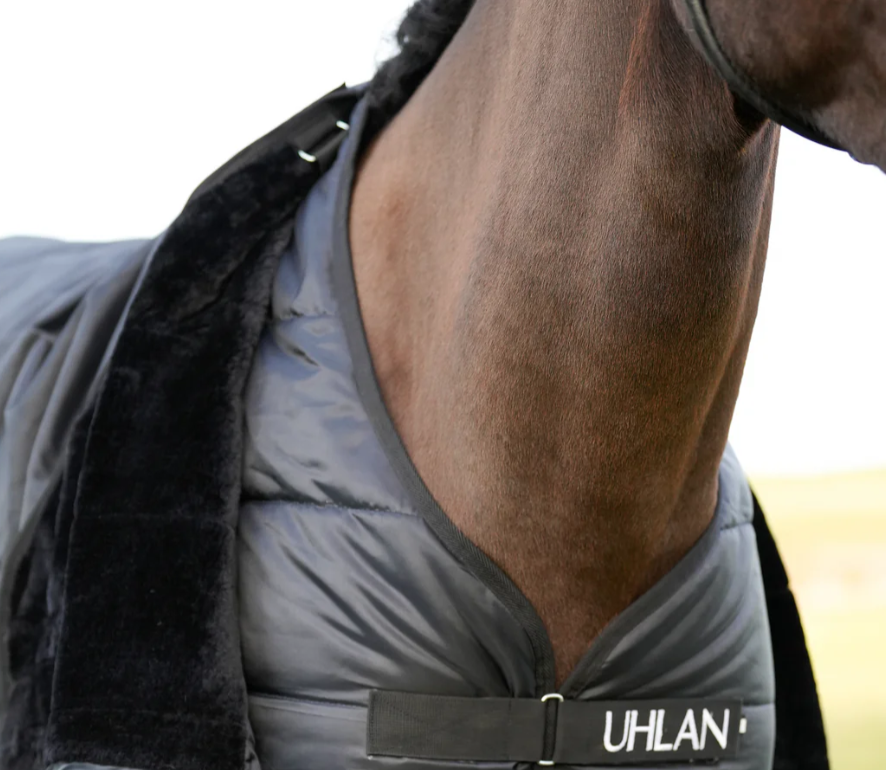 Uhlan Faux Fur Lined Horse Rug Liner 100g