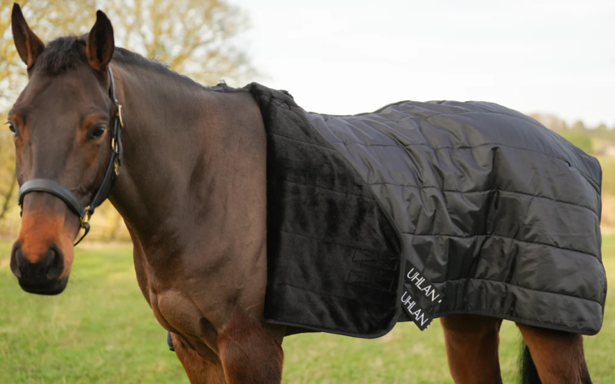 Uhlan Faux Fur Lined Horse Rug Liner 100g