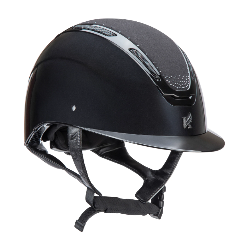 Karben Amity Sparkle SPKL Riding Hat Black